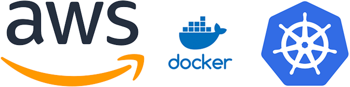 aws, docker, kubernetes